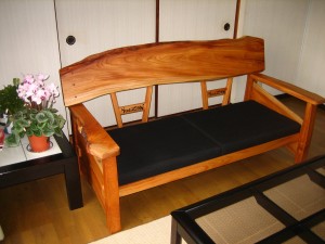 一枚板ソファ椅子 (35)